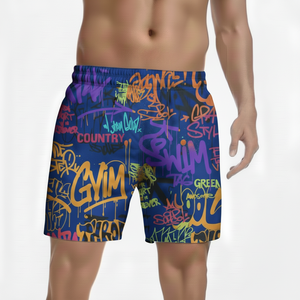 New Designer Summer Beach Light Knitted Short Pants Surf Men's Board Shorts Casual Sports Custom Logo Men Fifth <b>Mesh</b> Shorts - Product Image 3