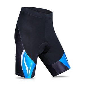 Ensemble maillot et short de cyclisme pour homme, bleu, noir, blanc, impression par sublimation, manches courtes, kit de vélo, tenue de cyclisme pour adulte - Product Image 4