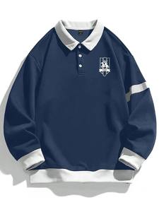 Camisas de Chifón 100% Algodón de Alta Calidad para Hombre, con Logotipo Bordado Personalizado, Impresión, Secado Rápido, Suministro al por Mayor de Fábrica OEM - Product Image 2