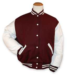 Envío Rápido, Ropa Casual de Invierno, Chaqueta Varsity Cómoda, Chaqueta Unisex de Lana Estilo Letterman - Product Image 4