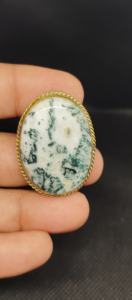 Lote al por mayor de colgantes y dijes de moda hechos a mano de alta calidad, 100% naturales, de cristal de ágata de árbol, con ranura y formas mixtas, al mejor precio. - Product Image 4