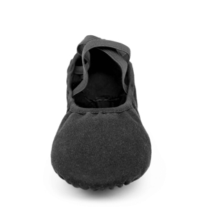 Chaussures de danse classique OEM pour femmes et hommes, légères, en toile souple, semelle en cuir, fabrication sur mesure, vente directe d'usine. - Product Image 2