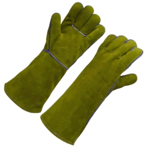 Gants de soudage en cuir de vachette de haute qualité, résistants à l'abrasion, pour travaux lourds, protection industrielle, lutte contre les incendies - Product Image 5