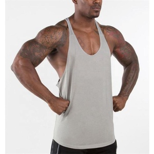 Fashion Solid Sleeveless Sports Tank Top Custom Men's Basketball Running Training Fitness Gym <b>Vests</b> Shirt - Product Image 4