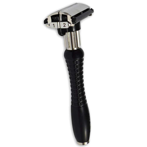Maquinilla de Afeitar de Seguridad Desechable Profesional de Alta Gama, Fabricada en Acero Inoxidable Sueco, con Triple Cuchilla y Mango de ABS, para Afeitado en Húmedo - Product Image 1