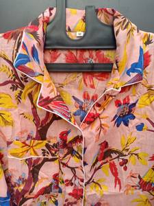 Conjunto de Pijama de Mujer con Estampado Animal de Naaz Textile, Ropa de Dormir Informal de Verano, Suave y Transpirable, 100% Algodón, Largo hasta la Rodilla - Product Image 2