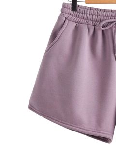 Women Fleece <b>Shorts</b> With Pockets Cozy Soft Fabric Casual <b>Lounge</b> <b>Shorts</b> Elastic Waist Comfortable Summer Activewear Wear - Product Image 2