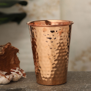 Tasses 100% Cuivre Pur Massif, Grand Gobelet en Cuivre Martelé pour Bière, Lait et Boissons - Product Image 4