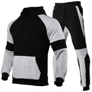 Conjunto Deportivo Personalizado con Logotipo, Sudadera con Capucha y Pantalones Holgados de Felpa 100% Algodón para Hombre, Traje Deportivo de Dos Piezas - Product Image 5
