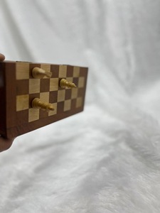 ILAHI's Eco-Friendly Rustic Polished Rectangle <b>Chess</b> <b>Board</b> Game 100% Handmade Pure Wood Animal/Love Style Customized Size <b>Chess</b> - Product Image 3