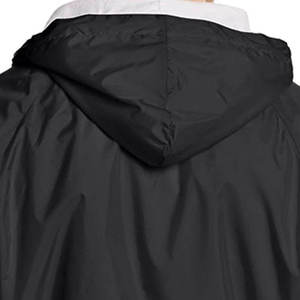 Chaqueta de Lluvia Larga de Invierno para Hombre, Diseño Personalizado, Estilo Urbano, Tallas Grandes, Poliéster Suave, con Capucha y Estampado - Product Image 4