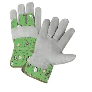 Gants de travail en cuir de vachette pleine fleur de haute qualité, résistants, doux et confortables, équipement de sécurité pour la construction, protection personnelle - Product Image 3