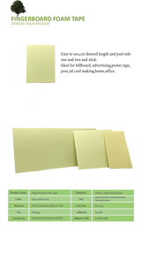 Cinta de Espuma Acrílica EVA de Doble Cara, Resistente al Calor, de Calidad Superior, Tamaño Personalizable, Troquelada - Product Image 2