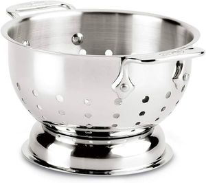 Multipurpose Stainless Steel <b>Colander</b> Bowl For Washing Draining Mixing And Preparing Vegetables Fruits And Pasta - Product Image 2
