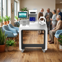 Kiosques médicaux intelligents à écran tactile haute précision, alimentés par énergie solaire, pour l'auto-prise en charge médicale, fabriqués par Huasheng Medical Factory