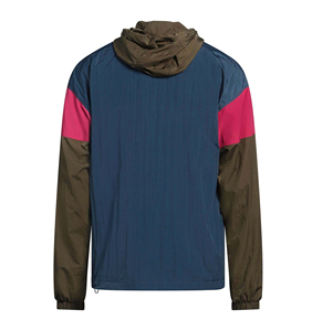 Veste coupe-vent légère et imperméable à capuche pour homme, idéale pour la course à pied, en nylon de qualité supérieure, avec logo frontal, pour l'hiver. - Product Image 4