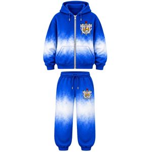 Ensemble de survêtement tie-dye Sigma Gamma Rho noir et blanc pour femme, avec sweat à capuche et pantalon de jogging à lettres grecques, vêtements de sororité personnalisés, mode sport - Product Image 1