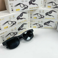 Lunettes Intelligentes Audio : Lunettes de Soleil Sportives à Double Chargement Magnétique, Verres Polarisés, Appel Mains Libres à Oreille Ouverte pour Activités de Plein Air