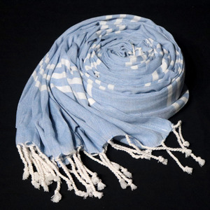 Toalla Fouta a Rayas de Algodón de Proveedor Indio, 100% OEM, Toalla Hammam Suave, Toalla Turca Multiusos - Product Image 6