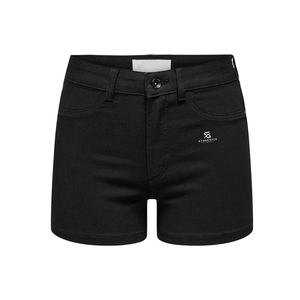Shorts décontractés pour femmes, 100 % coton, taille haute, respirants, avec ceinture élastique ajustable, style streetwear, les plus vendus - Product Image 1