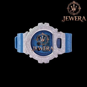 Reloj de Diamantes de Imitación de Moissanita Unisex de la Mejor Calidad para Regalos de Lujo, Fiestas y Uso Diario, Disponible al Mejor Precio - Product Image 2