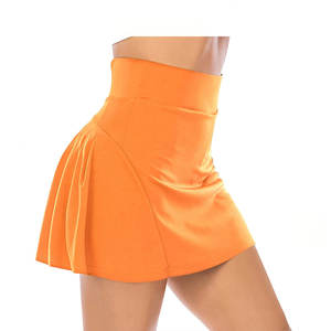 Falda DE TENIS transpirable personalizada para mujer con cremallera trasera, bolsillo para tarjeta, bolsillo lateral para pelota y bolsillo para teléfono, ropa de tenis - Product Image 6