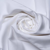 Tissu Popeline en Coton Peigné Premium 300 TC, Écologique, Tissage Uni Léger 80 GSM, Idéal pour Literie de Luxe Filles et Garçons