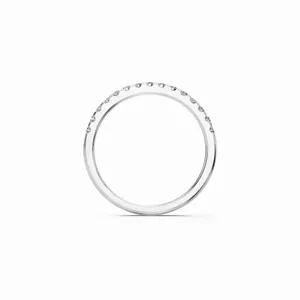 Bague halo en or blanc 18 carats avec diamant de laboratoire certifié IGI, style luxueux pour femme, cadeau d'anniversaire de mariage, Inde HIPHOPSTAR - Product Image 4