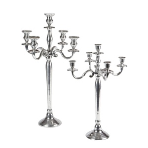 <b>Tall</b> Gold Wedding Flower Vase Metal Candelabra Candle Holder <b>Table</b> Centerpiece Flower Stand Wedding Decoration - Product Image 1