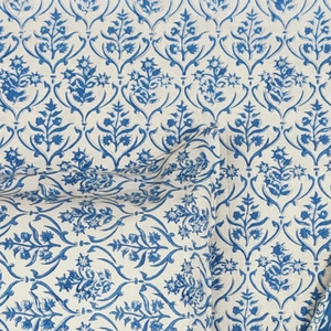 <b>King</b> <b>Size</b> 100% Cotton Bedsheet Set Jaipur Hand Block Printed Ultra Soft Durable Machine Washable Artisan Made Eco Hospital Home - Product Image 3