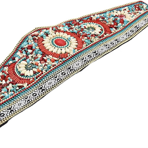 Cinturón Bordado a Mano de Bajo Costo, Elegante Cinturón para Mujer para Saree, Kurti, Lehenga y Ropa de Fiesta - Product Image 1