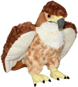 Peluche de Búho, Marrón con Manchas Blancas, 31cm-50cm, Muñeco de Peluche Suave para Niños, Unisex - Product Image 1