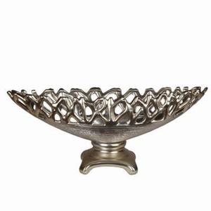 Décoration de table de salon : Bol à fruits de luxe sur piédestal, style bateau, pour dattes et chocolats, idéal pour les fêtes - Product Image 5