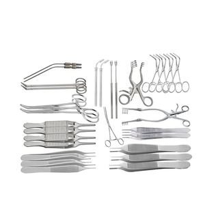 Juego de Cirugía Vascular de Acero Inoxidable de Primera Calidad, Instrumentos Quirúrgicos Manuales de Acero Inoxidable Reutilizables - Product Image 2