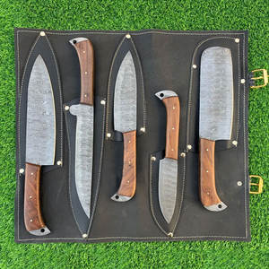 High Quality Damascus Steel Chef <b>Knife</b> Set Japanese Style Kitchen <b>Knives</b> For Home And Restaurant Use - Product Image 6