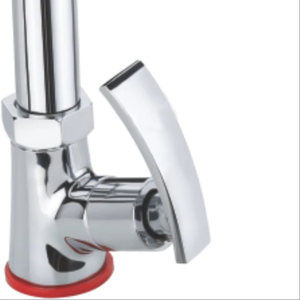 ก๊อกน้ำติดผนังแบบคอหงส์ ดีไซน์หรูหรา ผลิตจากทองเหลือง ชุบโครเมียม สำหรับเครื่องซักผ้า อ่างล้างหน้า ใช้ได้ทั้งน้ำร้อนและน้ำเย็น - Product Image 1