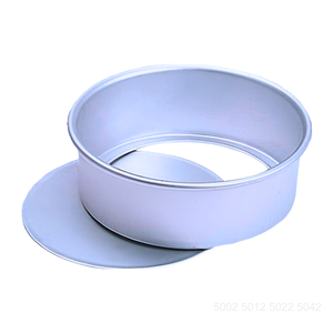 Moule à gâteau rond de 6 pouces de profondeur, fond amovible, en alliage d'aluminium, chauffe uniformément pour la cuisson, la préparation des aliments, la cuisine des restaurants - Product Image 6