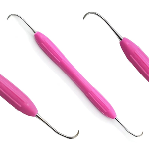 Juego de Herramientas para Rellenos Dentales de Composite LM Arte, Mango de Silicona, Kit de Rellenos de Resina, Espátulas, Restauración Estética Profesional - Product Image 3