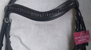 El último diseño, banda desmontable para las cejas, cuero de cristal ostentoso para productos de caballos - Product Image 2