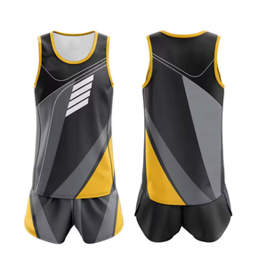 Tenue de course de compétition pour femmes, uniforme de sport d'athlétisme réversible, prix abordable, kit d'athlétisme pour femmes par sublimation - Product Image 4