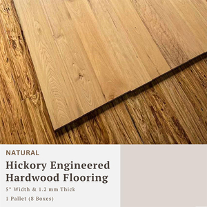 Suelo de madera de nogal de estilo moderno Suelo de madera de ingeniería Suelo de nogal natural para espacios de casa - Product Image 3