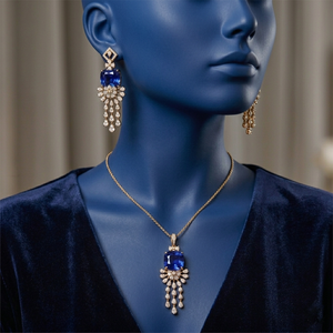 <b>Gold</b> Diamond <b>Pendant</b> Certified Natural Diamonds Luxury <b>Solid</b> Romantic Bridal Wedding Jewelry - Product Image 3