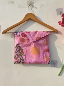 ชุดนอนผ้าฝ้ายสีชมพูสำหรับผู้หญิง เนื้อผ้านุ่ม ระบายอากาศได้ดี ชุดนอนสองชิ้น ขายส่ง - Product Image 4