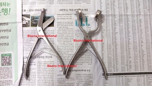 BISONS Instruments chirurgicaux orthopédiques manuels en acier inoxydable : Coupe-maille et plieur d'os pour la vente en gros - Product Image 3