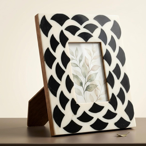 FAIZA CRAFT Modern High Quality Handcrafted Eco-Friendly Resin Inlays Photo <b>Frame</b> Beautifully Customised Wall <b>Mount</b> UV Printed - Product Image 3