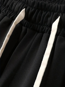 Conjunto de 2 Piezas de Camiseta Polo y Pantalones Cortos de Punto de Alta Calidad, Diseño Moderno, Venta al Por Mayor, Ropa Casual de Verano para Hombre - Product Image 3