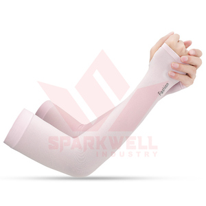 ปลอกแขนกันรังสียูวีแบบยูนิเซ็กซ์ ลายพิมพ์แฟชั่น ผ้ายืดสแปนเด็กซ์ โพลีเอสเตอร์ ย้อมสีพื้น ปลอกแขนขวา สำหรับผู้ใหญ่ ป้องกันแสงแดดสำหรับปั่นจักรยาน - Product Image 3