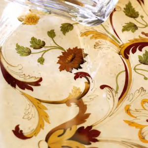 Tocador de Lujo Estilo Europeo de Caoba Maciza con Espejo Tallado, Elegante Tocador para Dormitorio o Villa - Product Image 6