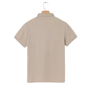 เสื้อเชิ้ตผู้ชายผ้าฝ้ายแท้ 100% ถักนุ่ม สวมใส่สบาย ระบายอากาศดี แขนสั้น ติดกระดุม สไตล์ลำลอง ขายตรงจากโรงงาน - Product Image 2