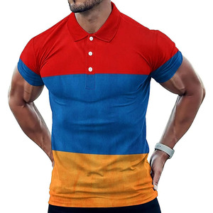 Camisetas Personalizadas al por Mayor para Hombre, de Algodón/Fibra de Bambú, Transpirables, Antiarrugas, de Secado Rápido, Tallas Grandes, con Impresión de Logotipo Personalizado - Product Image 3